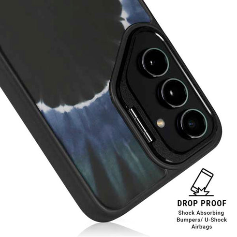 Liquid Blue Tie Dye - Sunflower Galaxy S24 FE Kickstand Case
